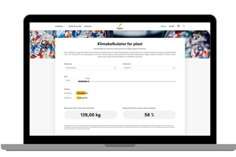Övrigt kvadratiska bilder - Tara Pac klimakalkulator NO